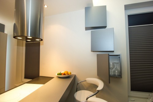Designové skříňky na skleničky. 
