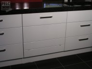 Jednotný design jednotlivých skříněk.